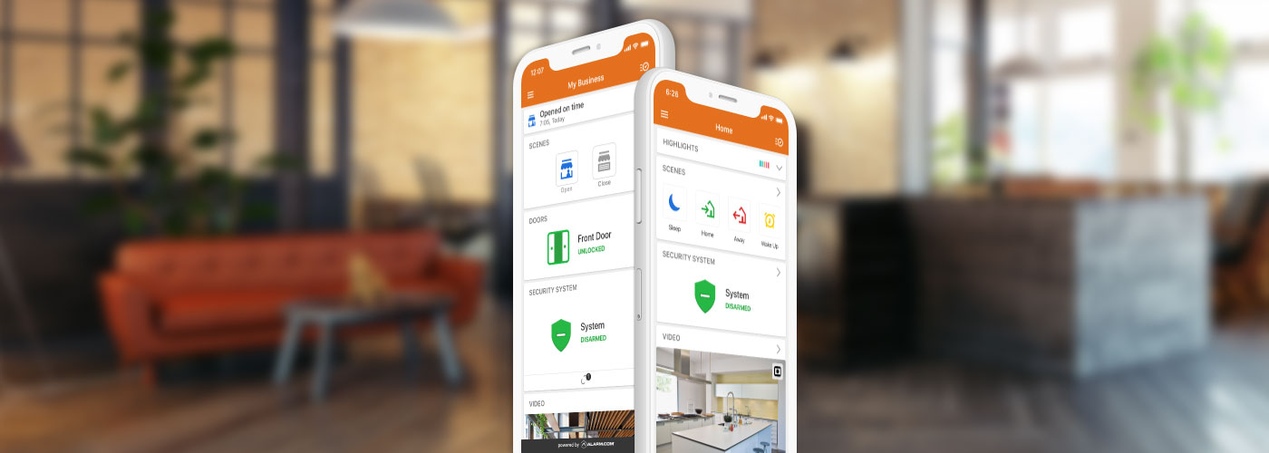 Smart security mobile app